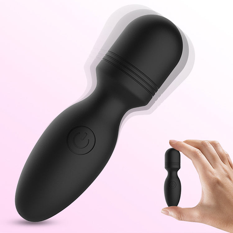 Mini Vibromasseur 8 cm - Vibromasseur baguette compact pour femme - 10 modes de vibration - Masseur thérapeutique personnel - Rechargeable par USB