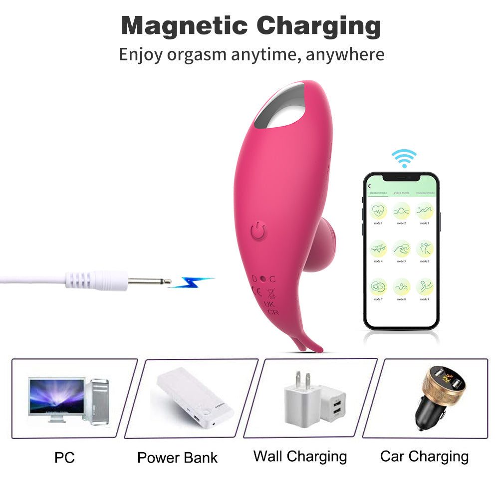 3 in 1 Thrusting Wearable Vibrator Clitoral & Anal Stimulator with APP