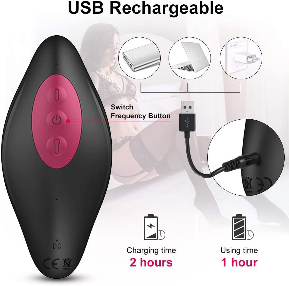 Vibrating P-spot Snug Plug with Remote Control - Expand Plug