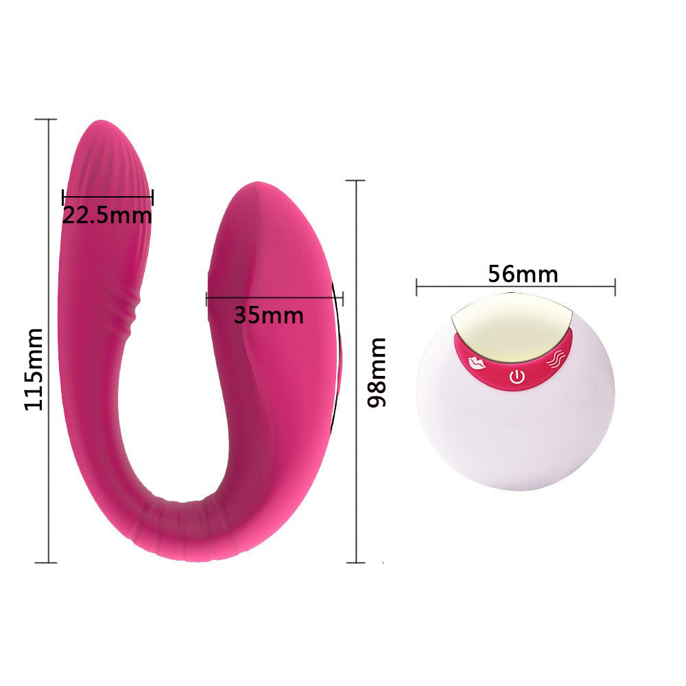 Air Pressure Vibrating Massager for Couples