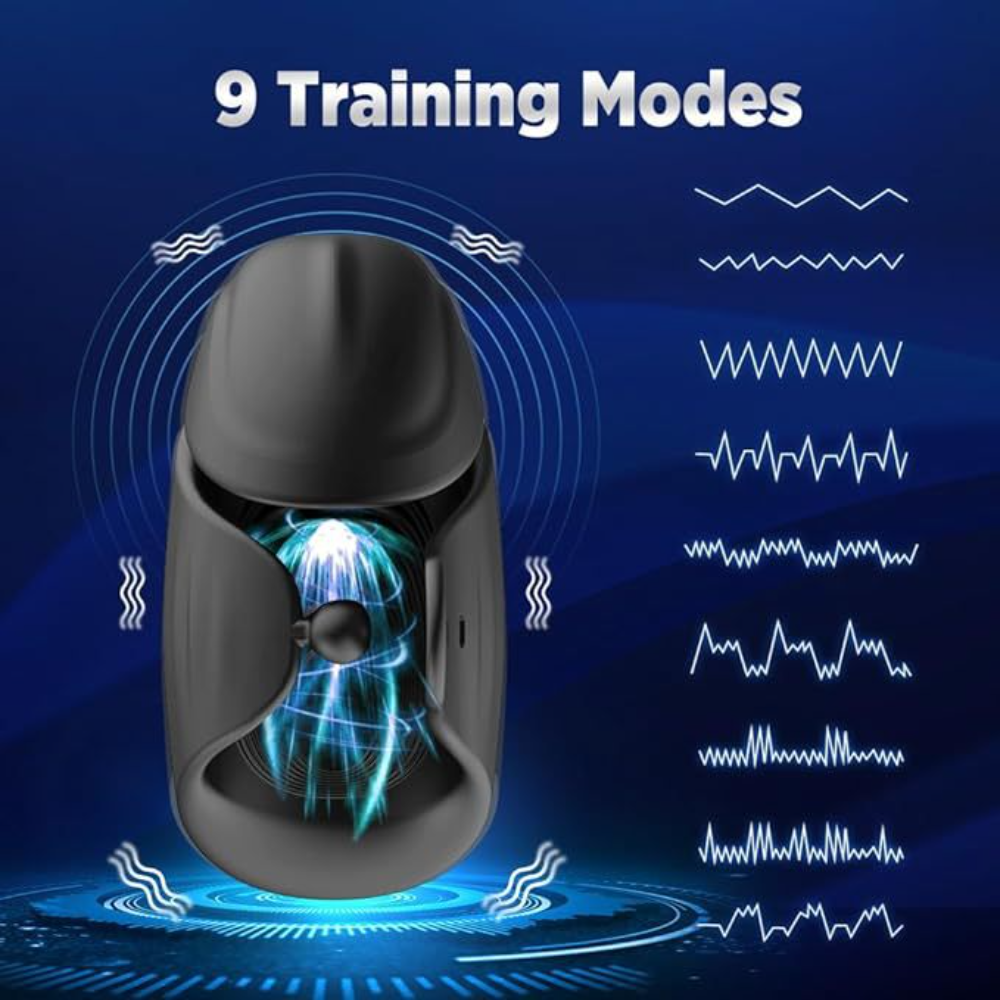 Wearable Hands-Free Vibrating Male Masturbator