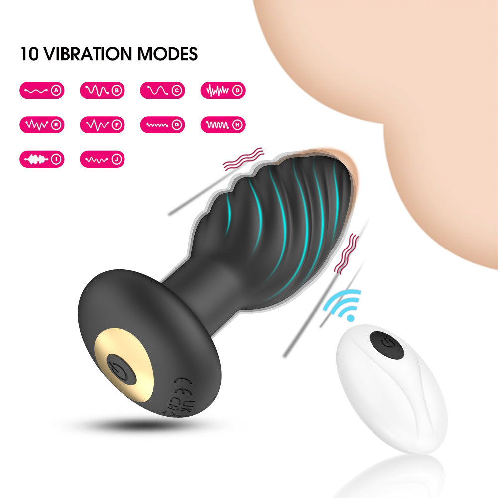 Tornado Medium Plug - Butt plug with remote control