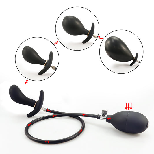 Expandable Inflatable Butt Plug