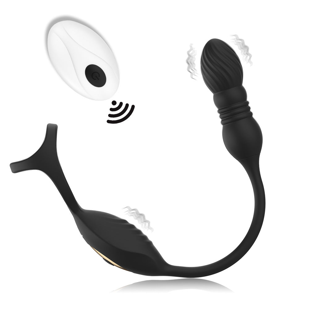 Vibrating Anal Plug Vibrator - Prostate Massagers - Remote Control Sex Toys for Men