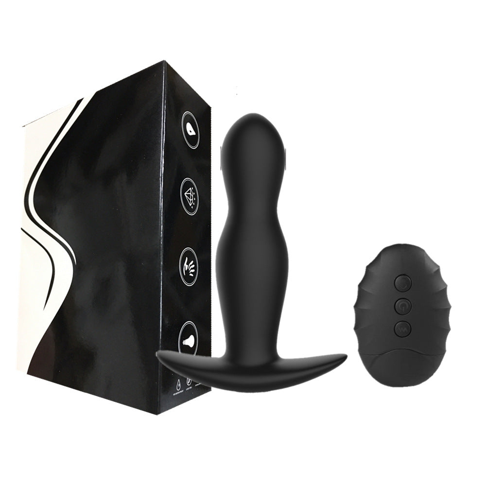 Automatic Inflatable Vibrating Butt Plug