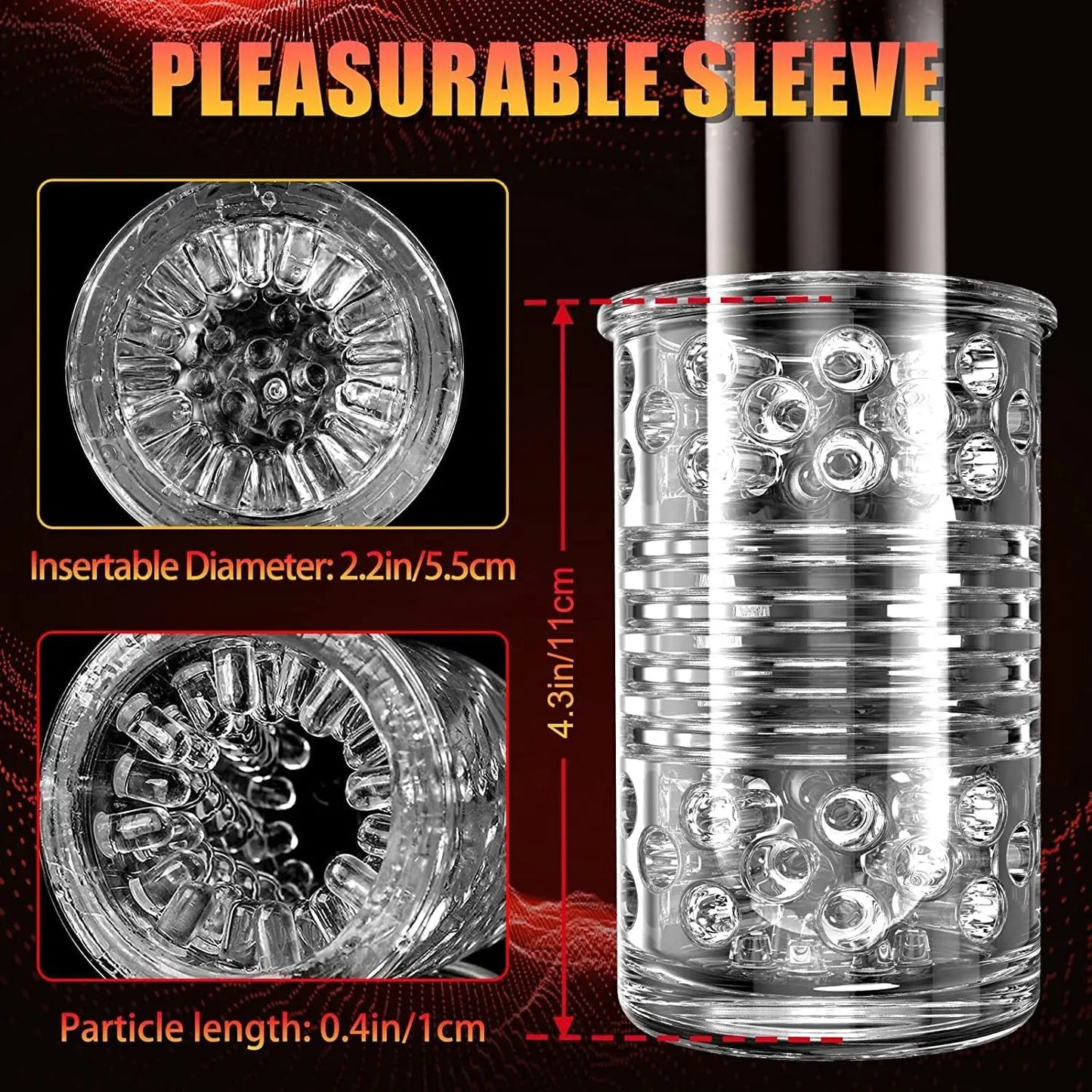 Rotation Automatic Masturbator Silicone Vagina - Real Pronunciation