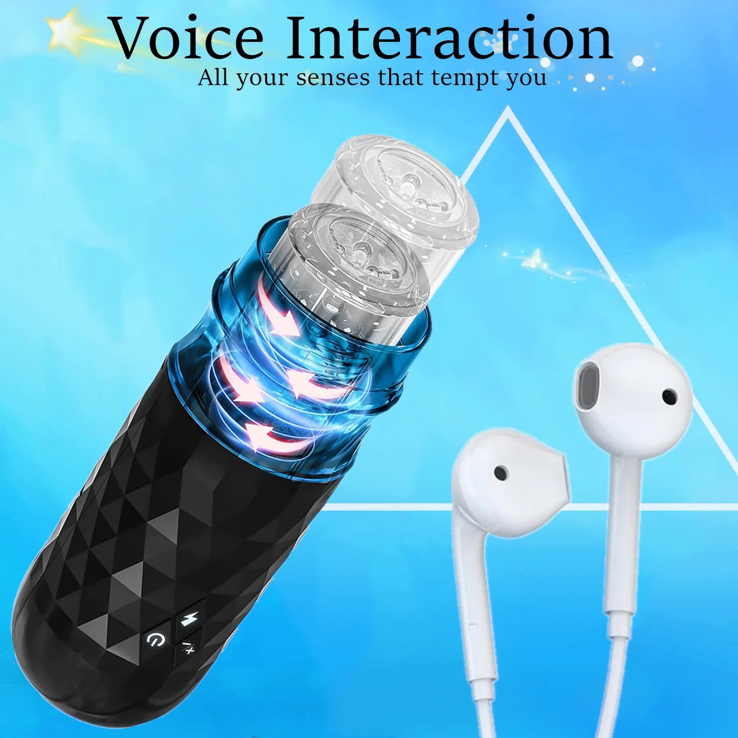 Automatic Masturbator – Back and forth, Rotation and Vibration