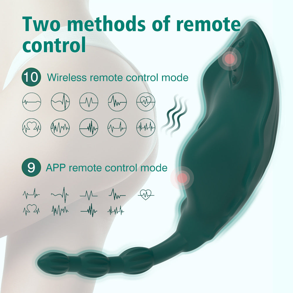 Connected Vibrating Culotte - Sexy Secret Clitoral Stimulator with App and Remote Control