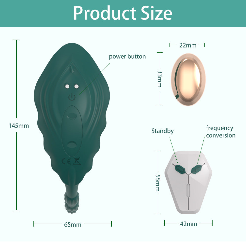 Connected Vibrating Culotte - Sexy Secret Clitoral Stimulator with App and Remote Control