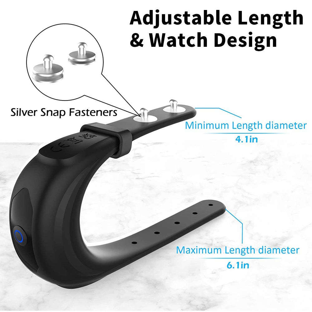 Vibrating Adjustable Penis Ring - 10 Vibration Modes - Rechargeable