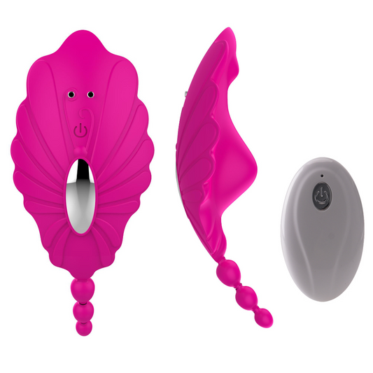 Mini-vibro with remote control - 3-in-1 vaginal massager - G-spot stimulator - vibrating egg for women