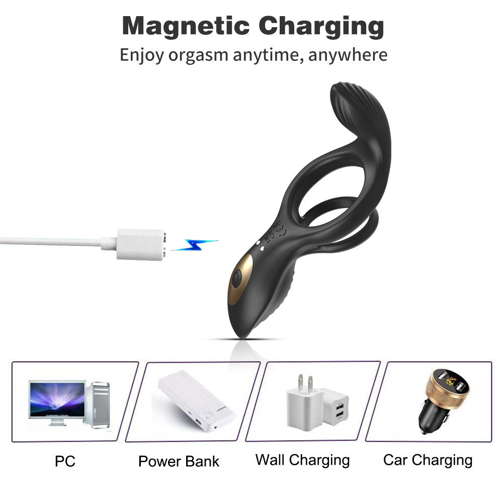 Cock Ring Sex Toys - Vibrating Ring with Remote Control