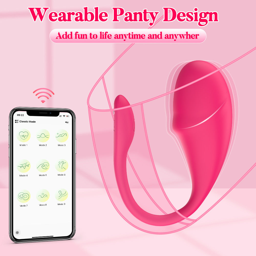 Connected Vibrating Egg - Portable Vibromasseur - Vibrating Panty