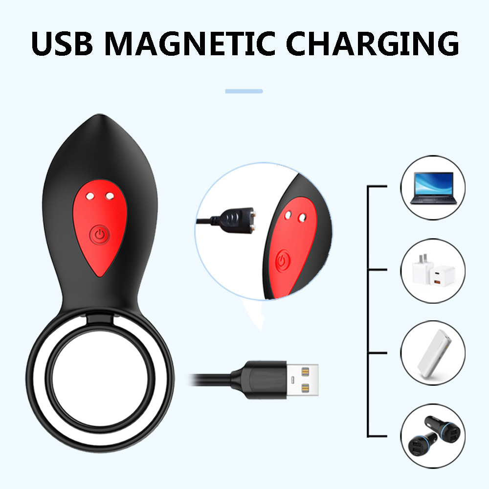 Vibrant Penile Ring with Remote Control