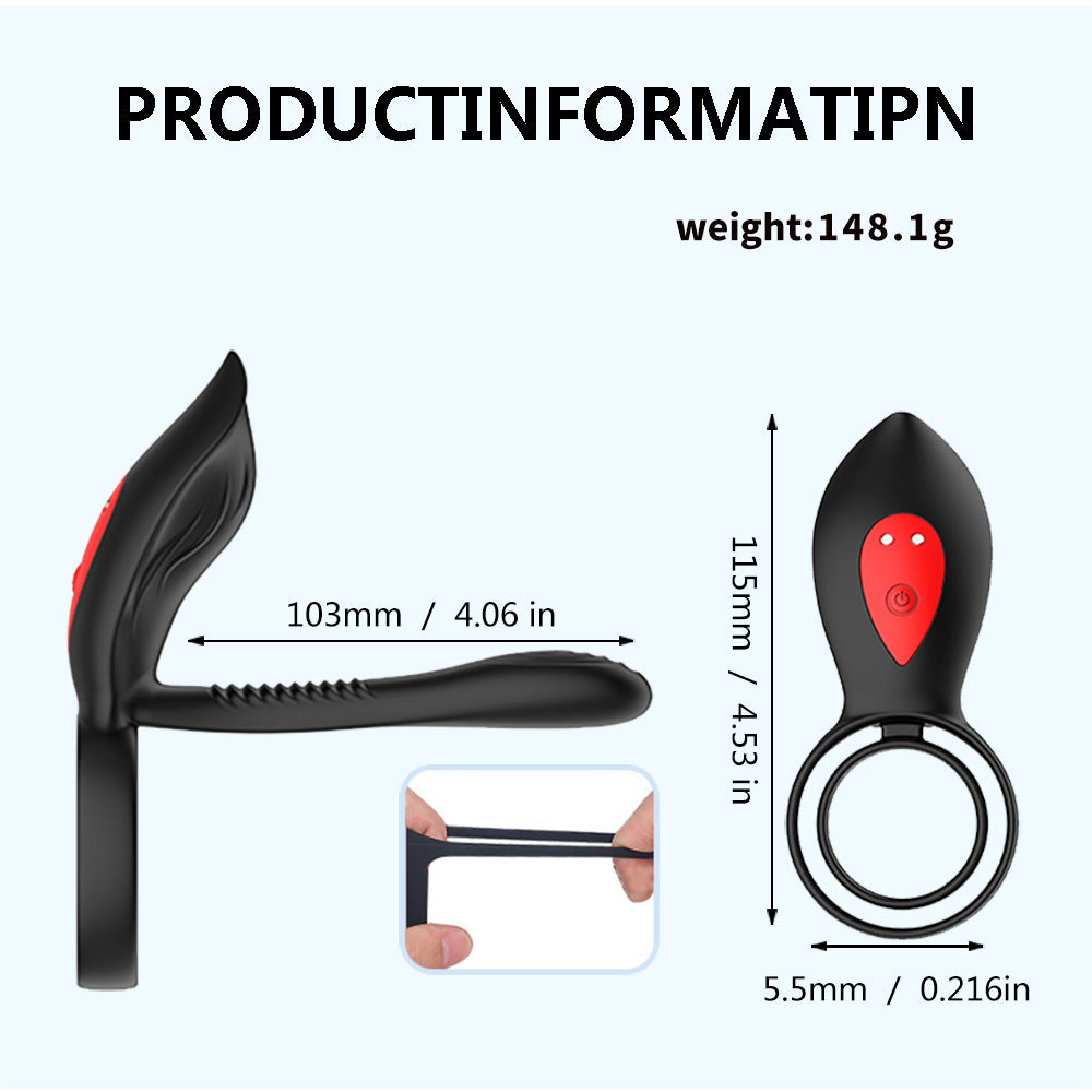 Vibrant Penile Ring with Remote Control
