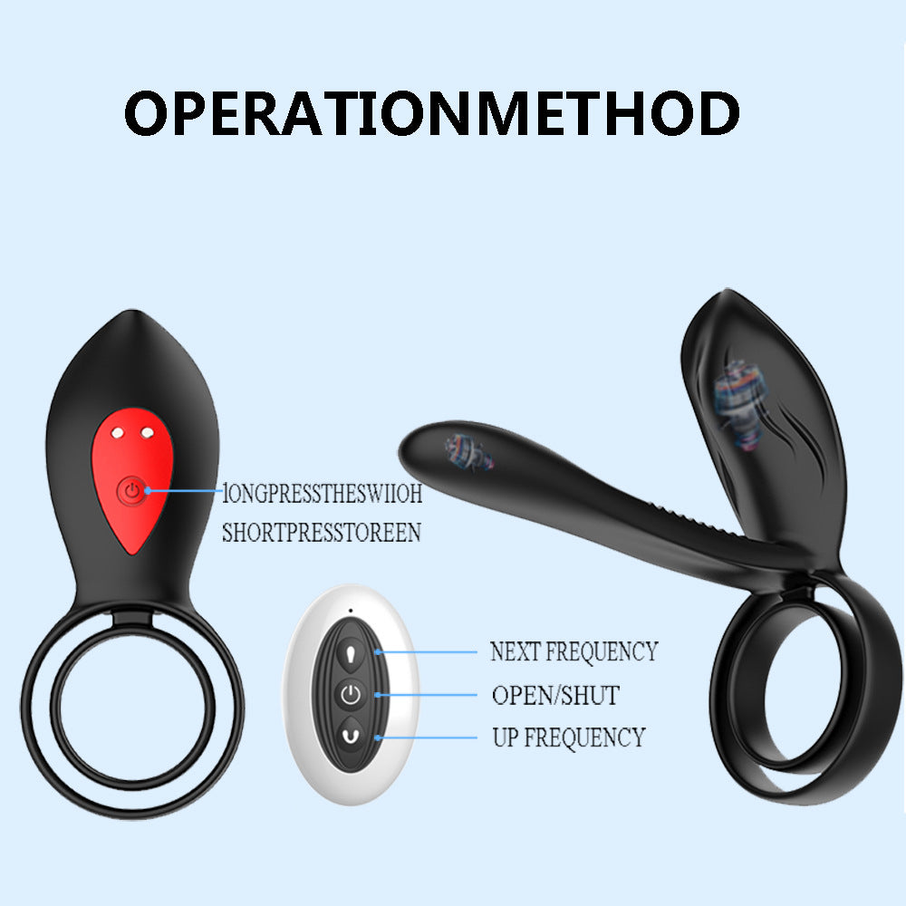 Vibrant Penile Ring with Remote Control