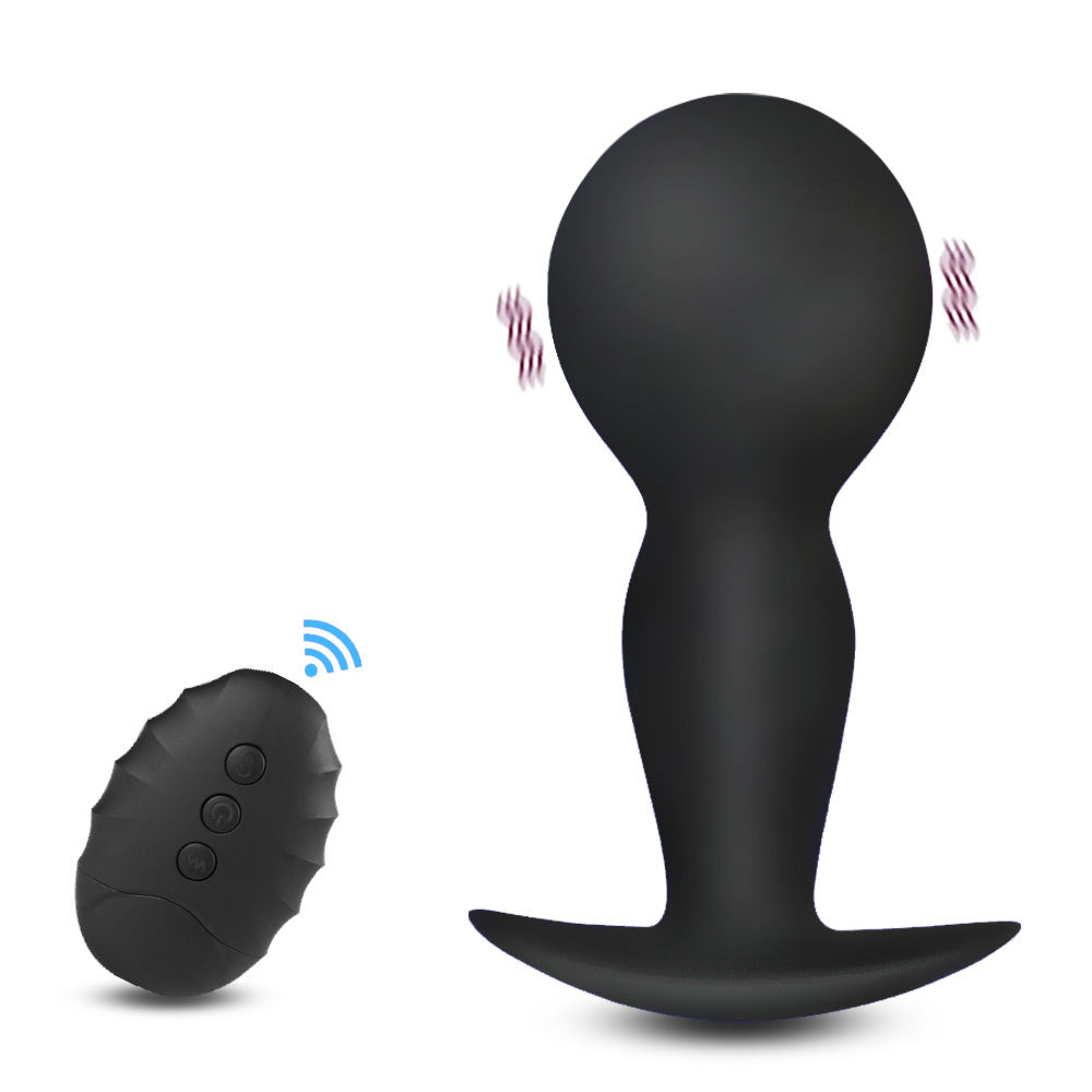 Automatic Inflatable Vibrating Butt Plug