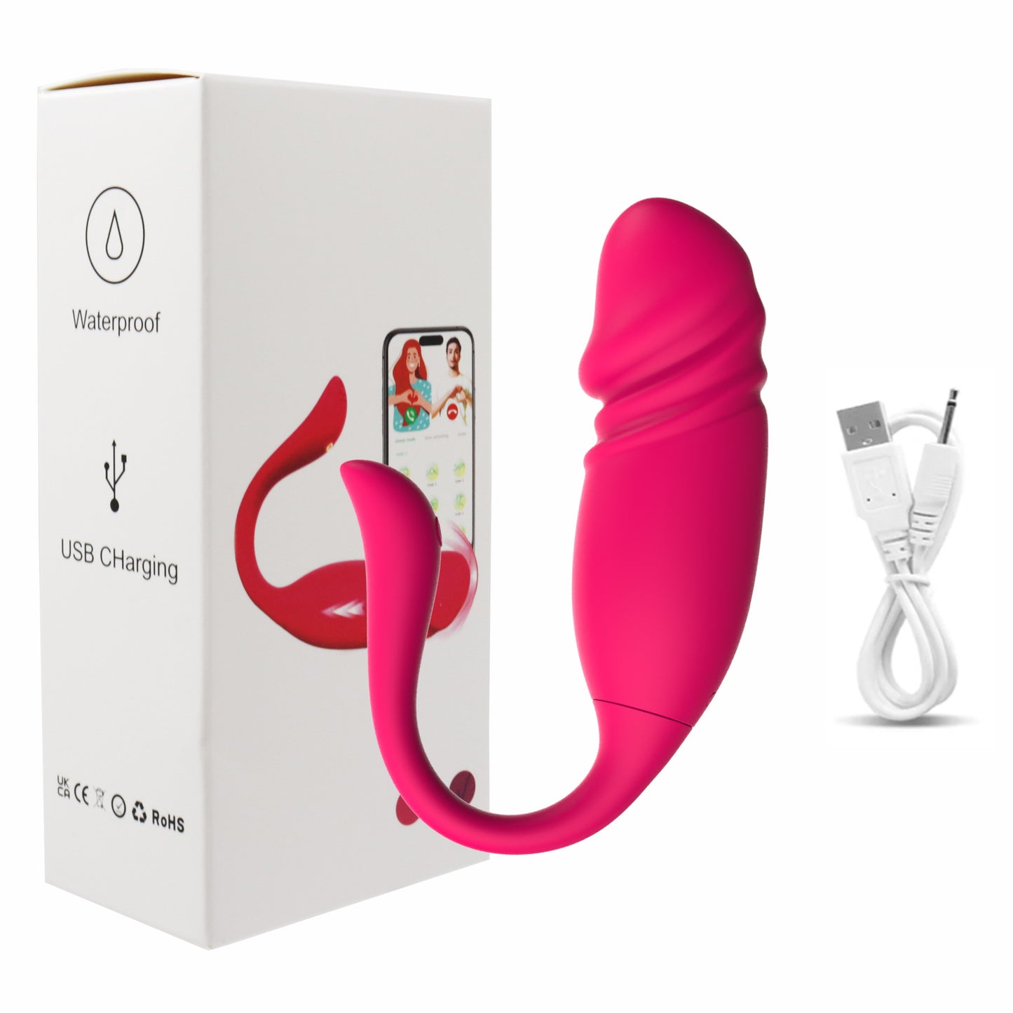 App Controlled Thrusting Egg Vibrator